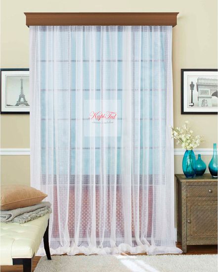 Шторы Дождик (белый)