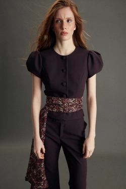 Жакет с фонариками "Amélie" слива