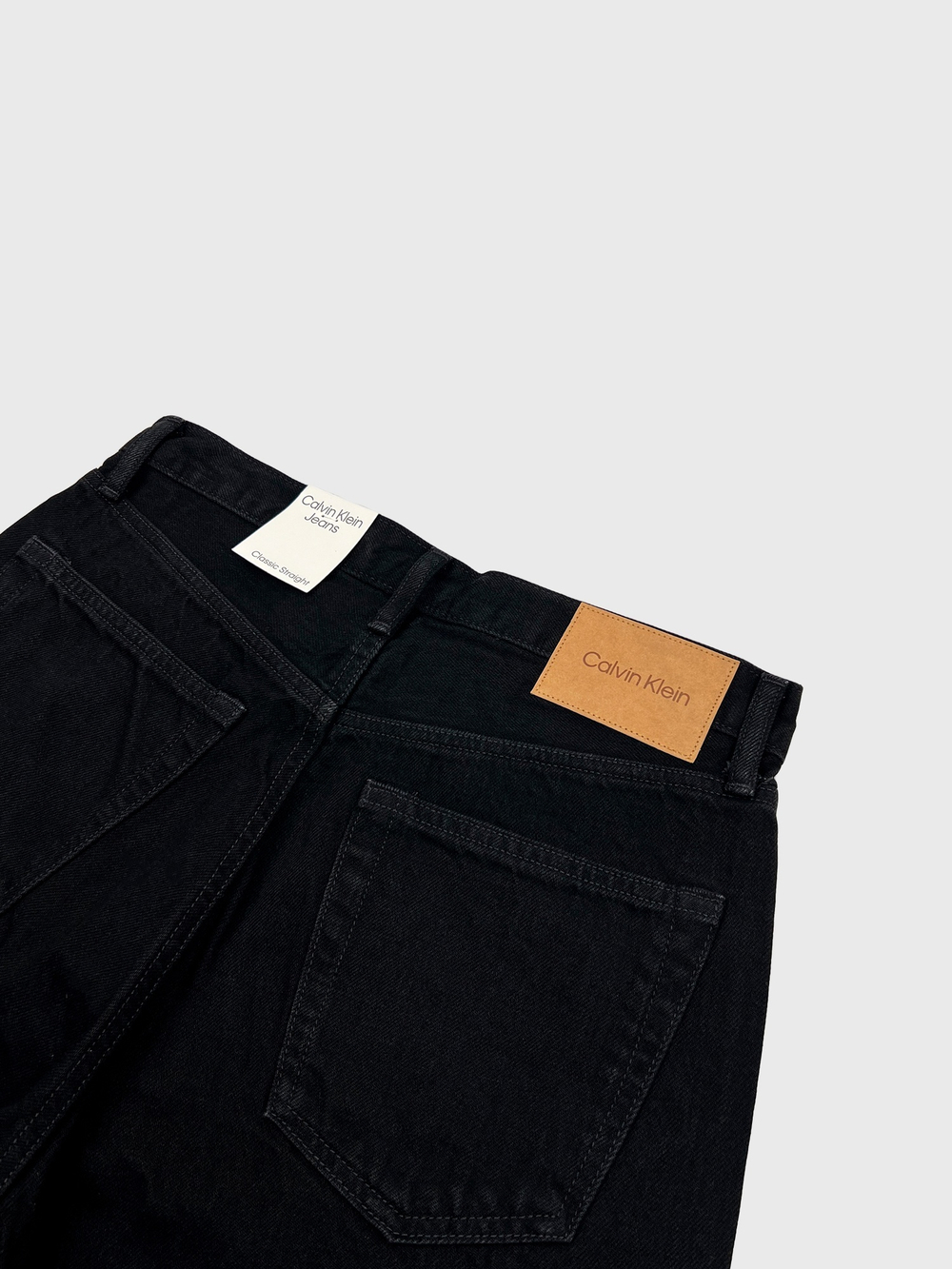 Джинсы Calvin Klein Standards Straight Fit Selvedge Jaguar Black - 32x32