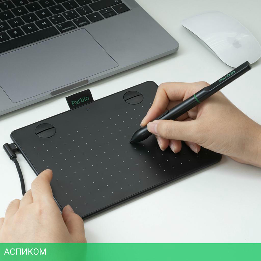 Графический планшет Parblo A640 V2 черный