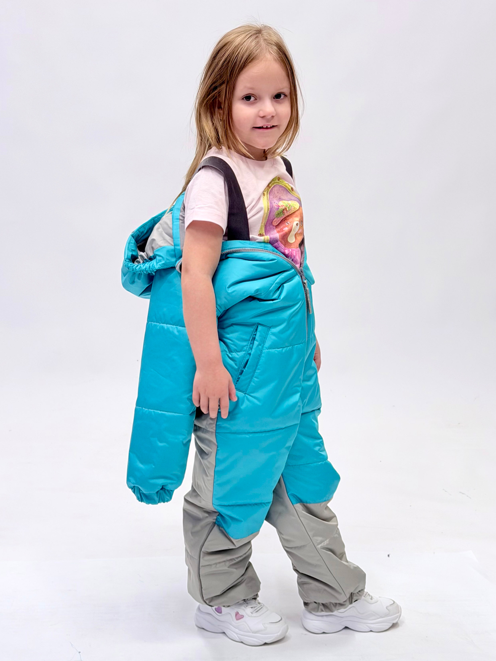 Комбинезон демисезонный для девочки 3-8 лет Милашка Сьюзи