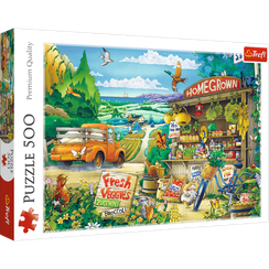 Puzzle "500" - Morning in the countryside