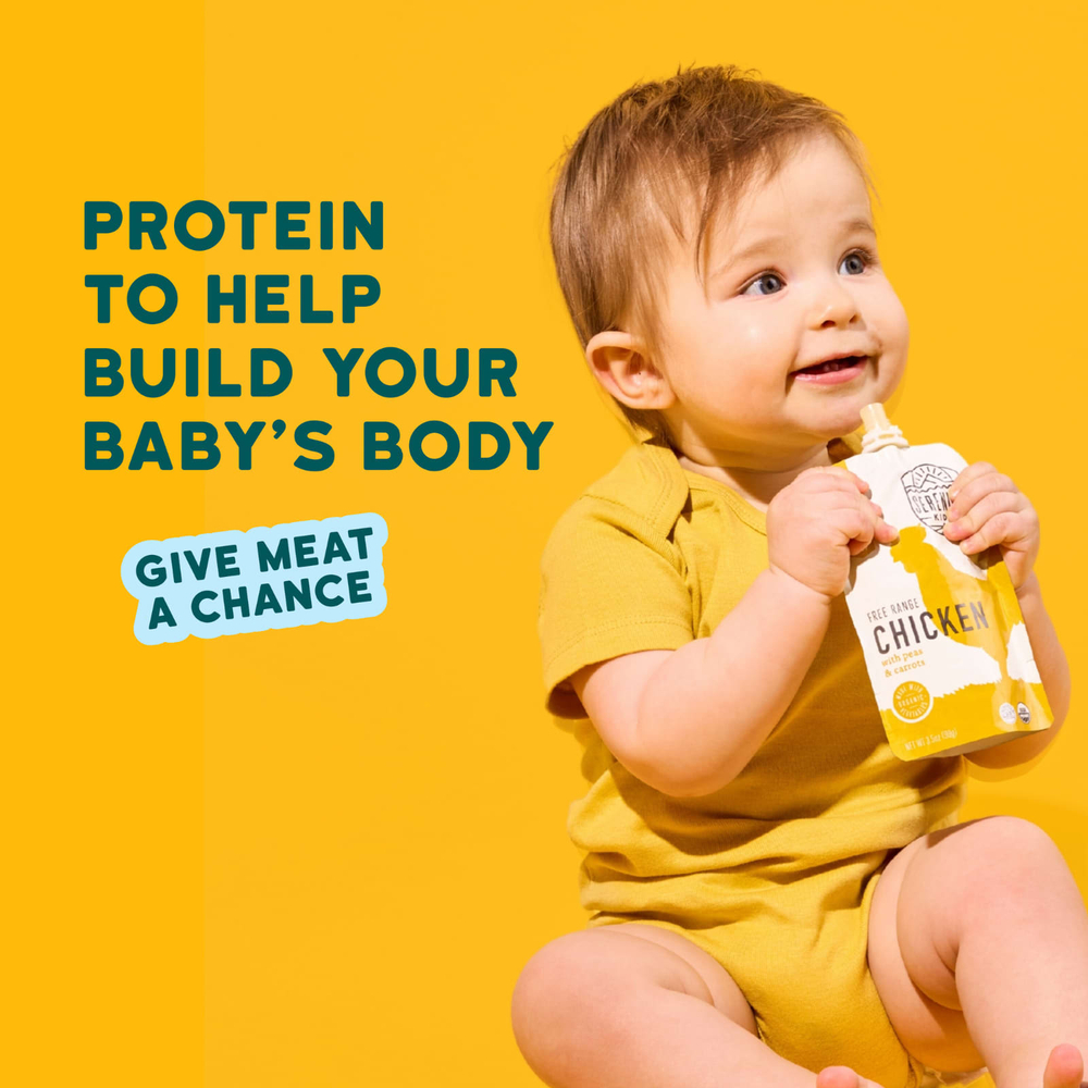 Serenity Kids, курица от курицы с горохом и морковью, для детей от 6 месяцев, 99 г (3,5 унции)