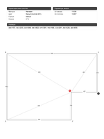 Матовый натяжной потолок 19.4 м2