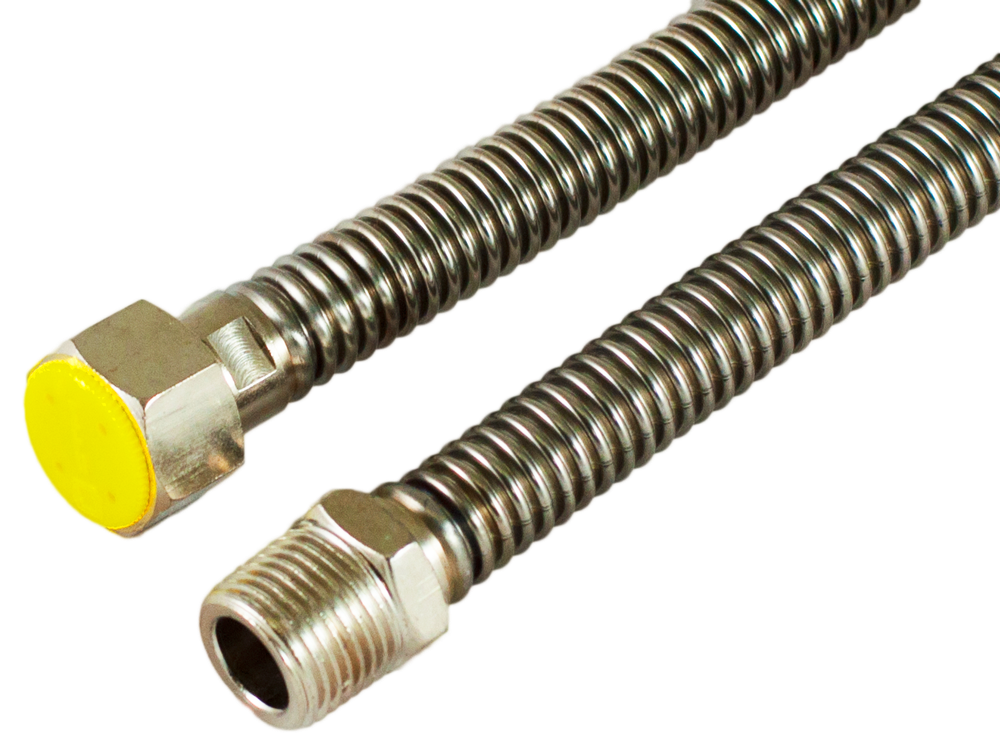 Подводка для газа 1/2" ГШ 180 см.