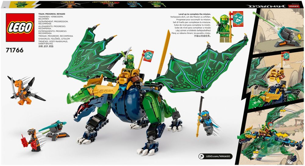 Конструктор LEGO Ninjago 71766 Легендарный дракон Ллойда