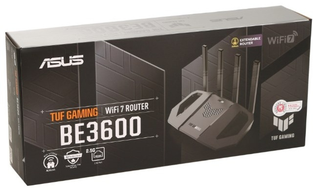 Wi-Fi роутер ASUS TUF Gaming BE3600 90IG0900-MO9C00