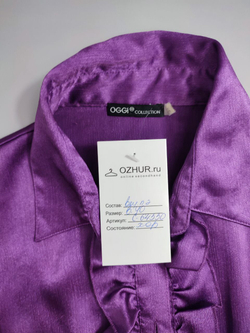 Блузка Oggi яркая 40 размер