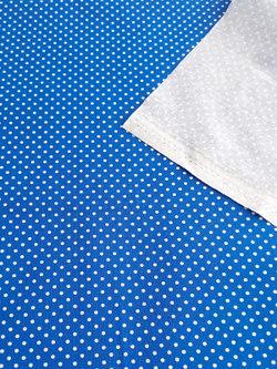 Ткань бязь плательная, рис. "Горох 2 мм", ширина 150 см, арт. 082