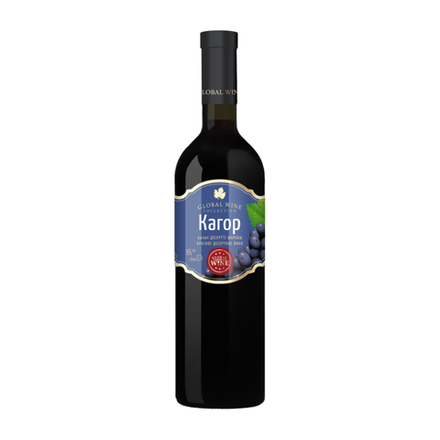 Вино красное Global Wine Кагор десертное 0,75 л