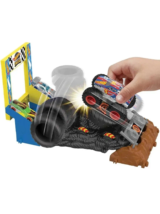 Автотрек трек Хот Вилс Монстр Трак Башня из шин HNB89