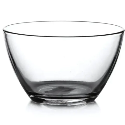 Салатник стеклянный 18,8см «Гладкий» 07C1326