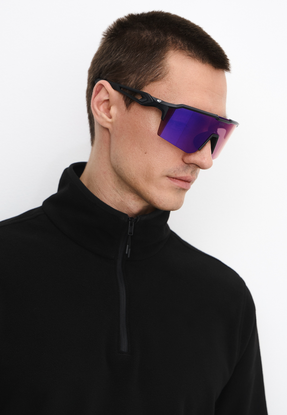 Спортивные очки GOG Valhalla / Matt Black / Infrared Lens