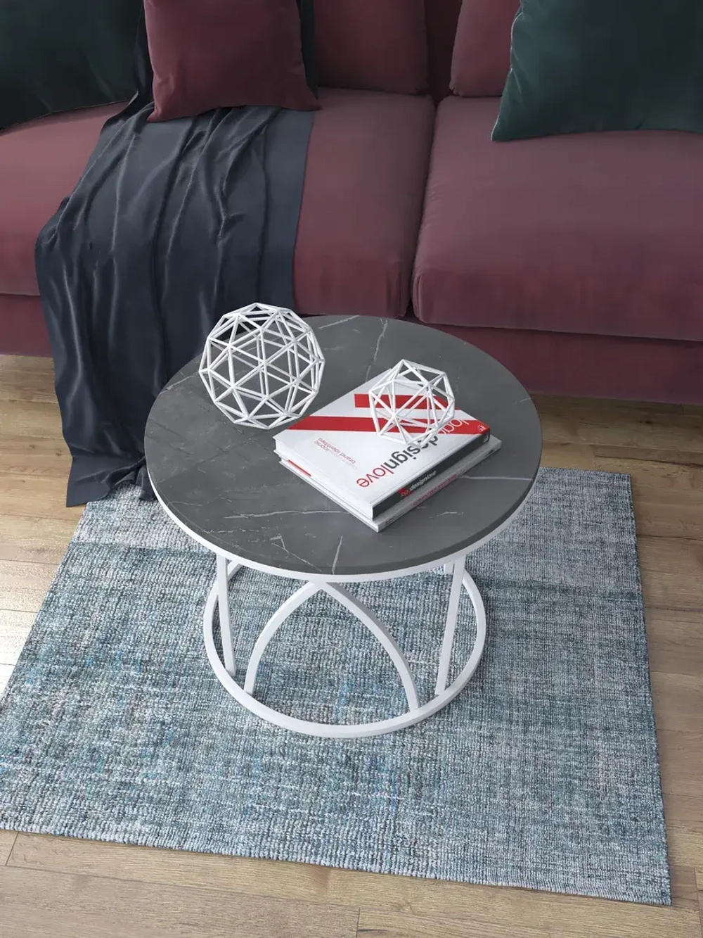 Журнальный стол Тюльпан - БСЧ - МДФ в ПВХ