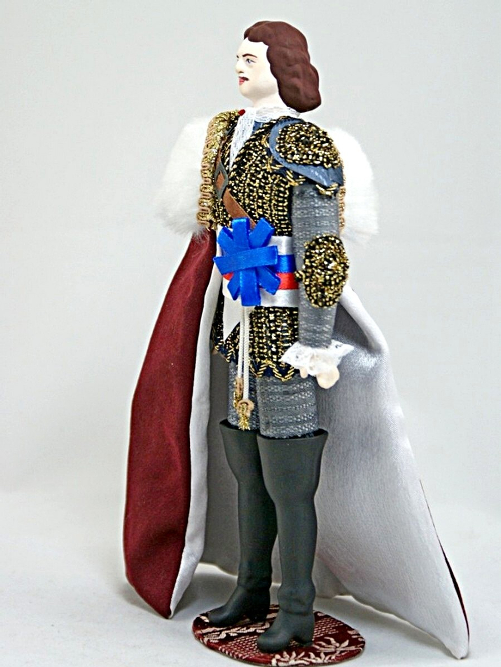 Кукла коллекционная Пётр I в парадном облачении