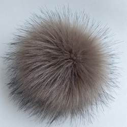 Помпон из искусственного меха "Соболь" d=13 см