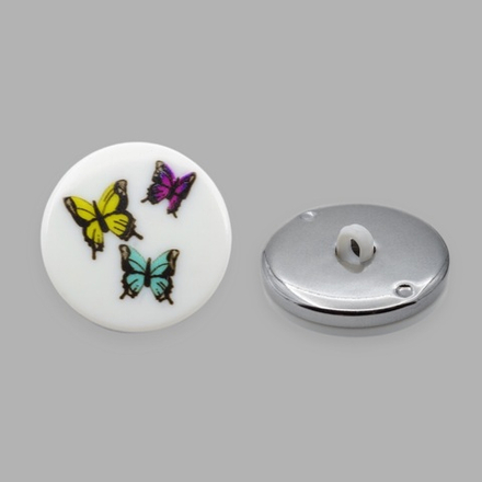 TA247 Пуговица №518, 24L (15мм) (Yellow (желтый))