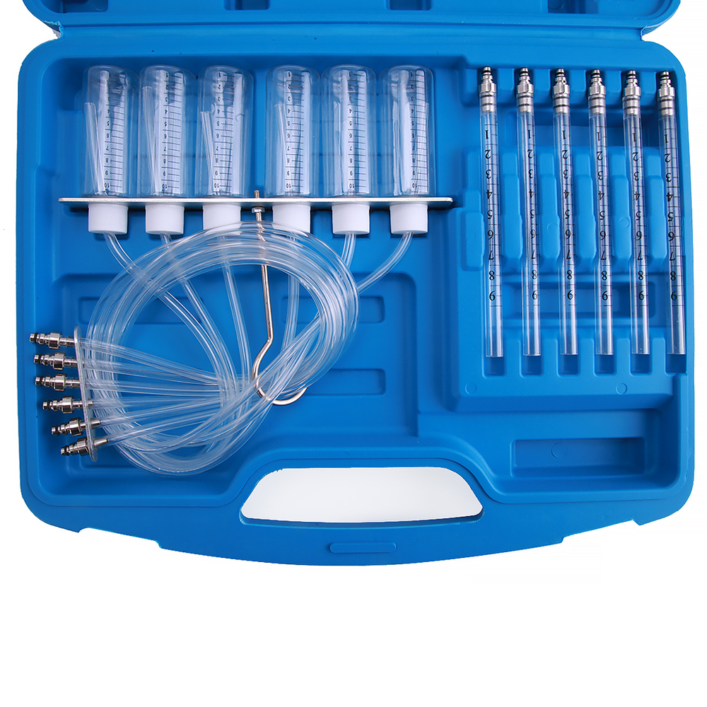 Набор для проверки инжекторов Common Rail по обратному сливу Car-Tool CT-1428A