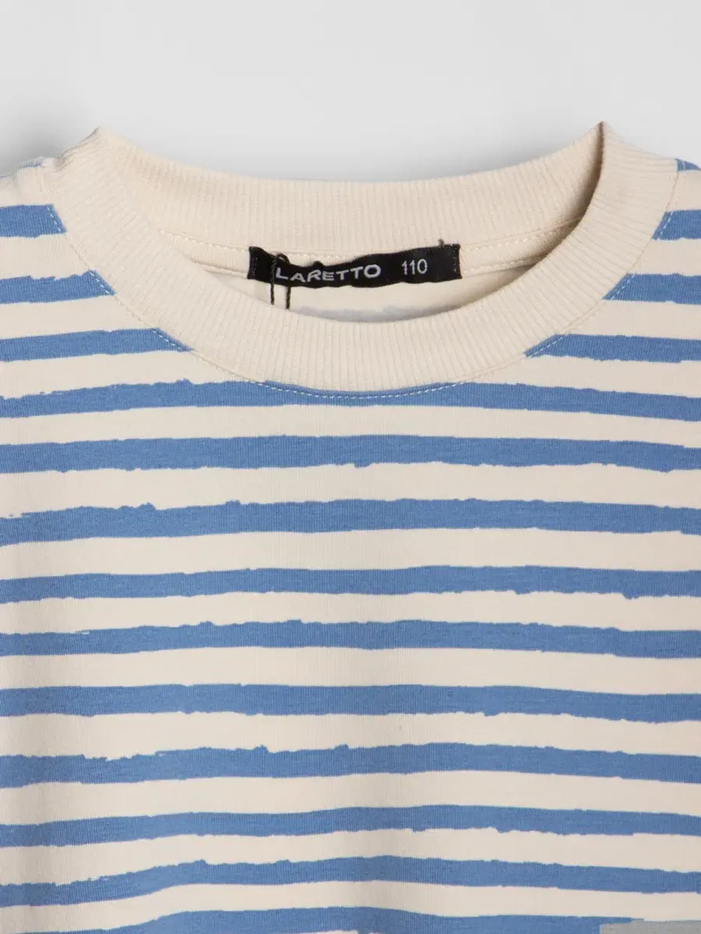 Футболка для девочки в полоску