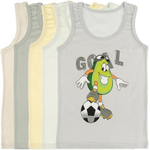 Майка для мальчиков 7771LY 110-116 в ассорт. Donella, 1 шт.