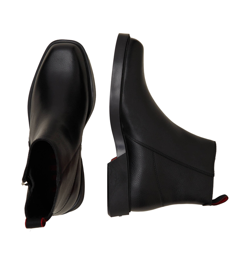 Кожаные челси iker HUGO - черный(50500455)