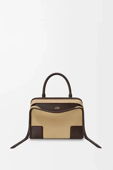Loewe Маленькая сумка Amazona 180 из мягкой телячьей кожи, шоколадный