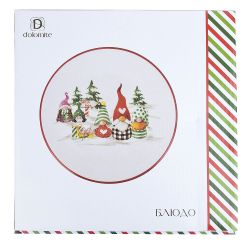 Блюдо " " d=24см (керамика) (подарочная упаковка)