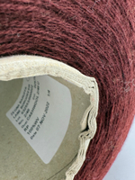 Пряжа Zegna Baruffa Cashwool 2/48 (100% мериносовая шерсть),2400м/100гр, красное вино