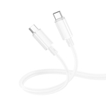 Кабель TypeC - TypeC BOROFONE BX112 60W (белый) 1м
