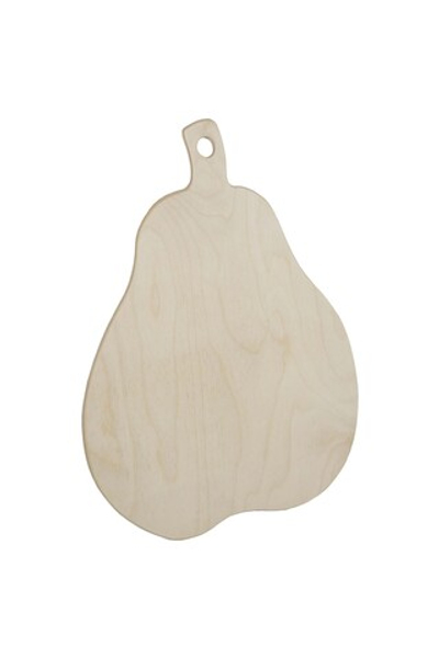 Доска разделочная фанера большая "Груша"