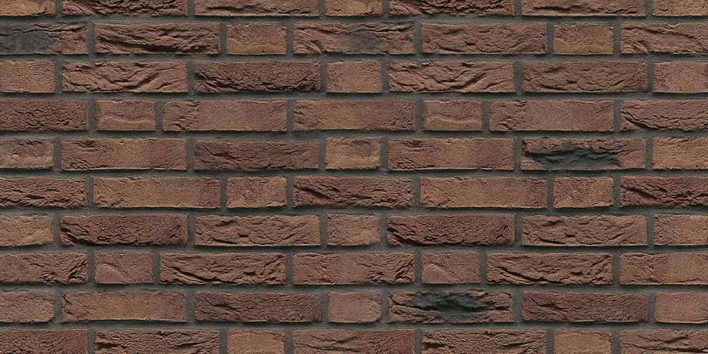 Westerwalder Klinker WK920 Ruhrtal Manganm, 210x65x22 - Фасадная плитка-спил кирпича ручной формовки