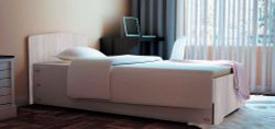 Кровать "Фант-2"  800х1900 (ясень анкор светлый), ЛДСП, Фант-мебель, г. Волжск