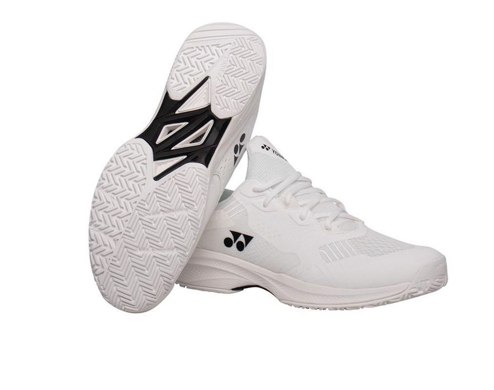 Мужские кроссовки теннисные Yonex Power Cushion Sonicage - белый