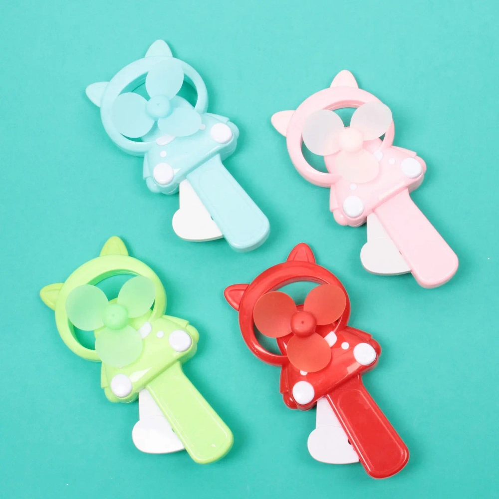 Вентилятор «Милые ушки», 20*9,5 см, микс