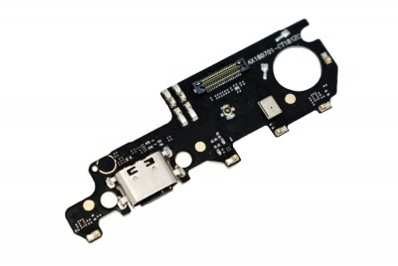Нижняя плата для Xiaomi Mi Max 3 с разъемом зарядки (usb) и микрофоном