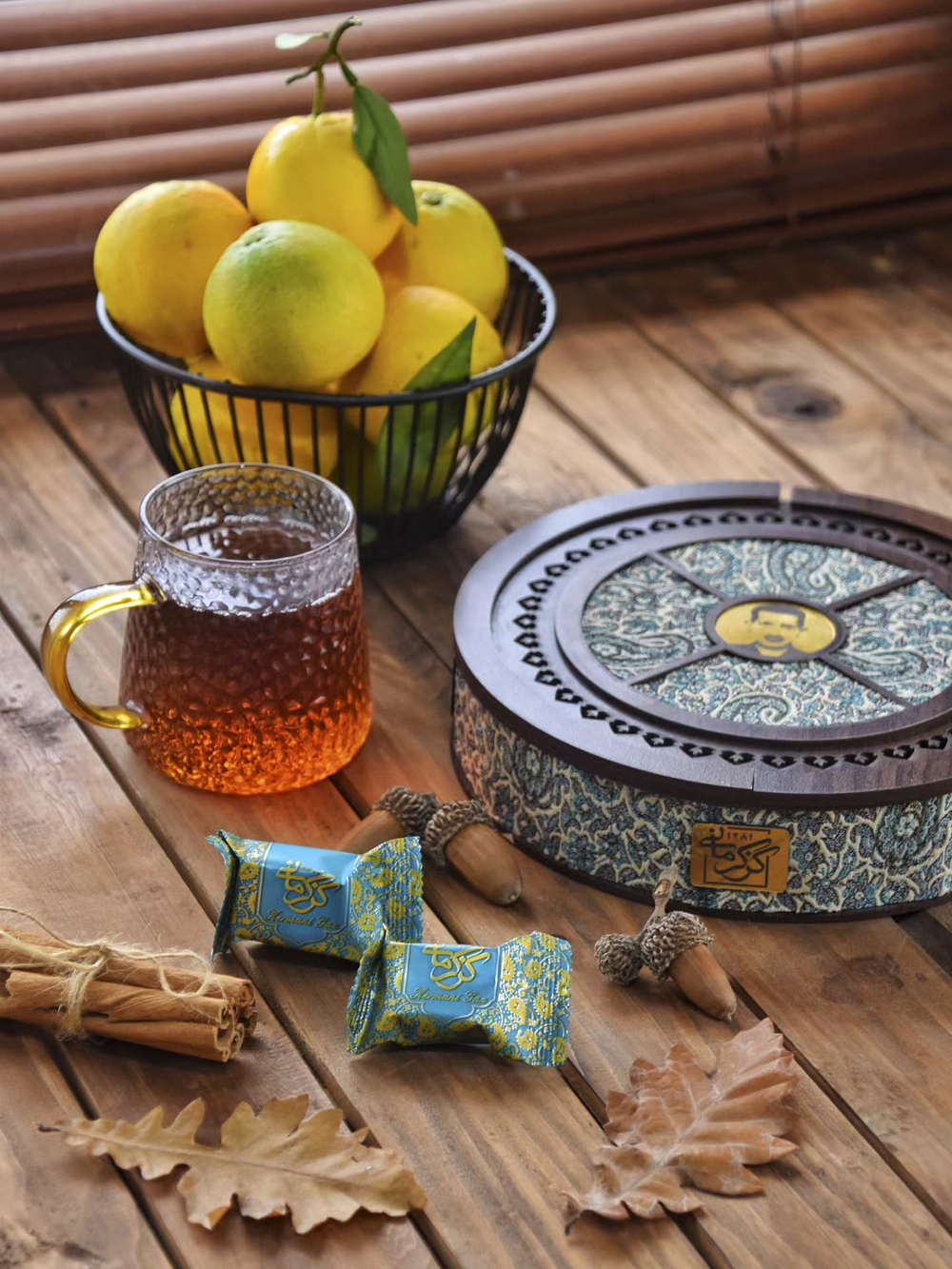 Гяз логме 28% фисташки Kermani премиум деревянный бокс 300 гр 10220358 Иран