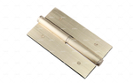 Петля карточная разъёмная усиленная сталь латунь 187х40 мм