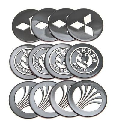 Наклейка на колпак 6см (LADA) (к-т 4шт) KING LADA