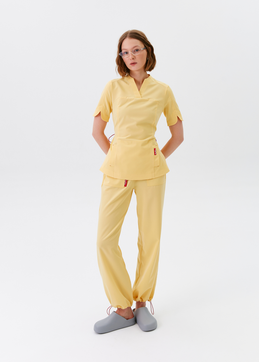 Топ медицинский женский Ньюлук, цитрин