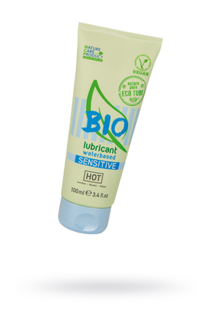 Гипоаллергенный лубрикант HOT BIO Sensitive на водной основе, 100 мл