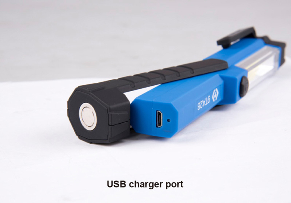 KING TONY (9TA28) Фонарь светодиодный в форме ручки, Li-Ion, 145 люмен