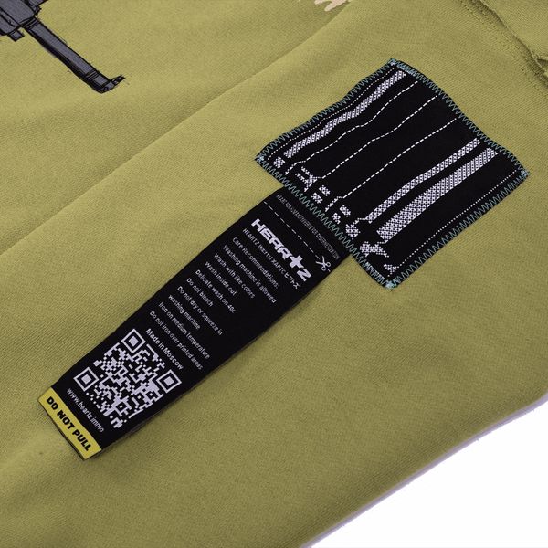 Худи Sequence Sage Distressed зеленый - фото 6