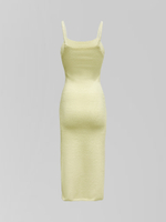 Комплект JN 5276 пушистый из платья миди и кардигана с поясом в комплекте