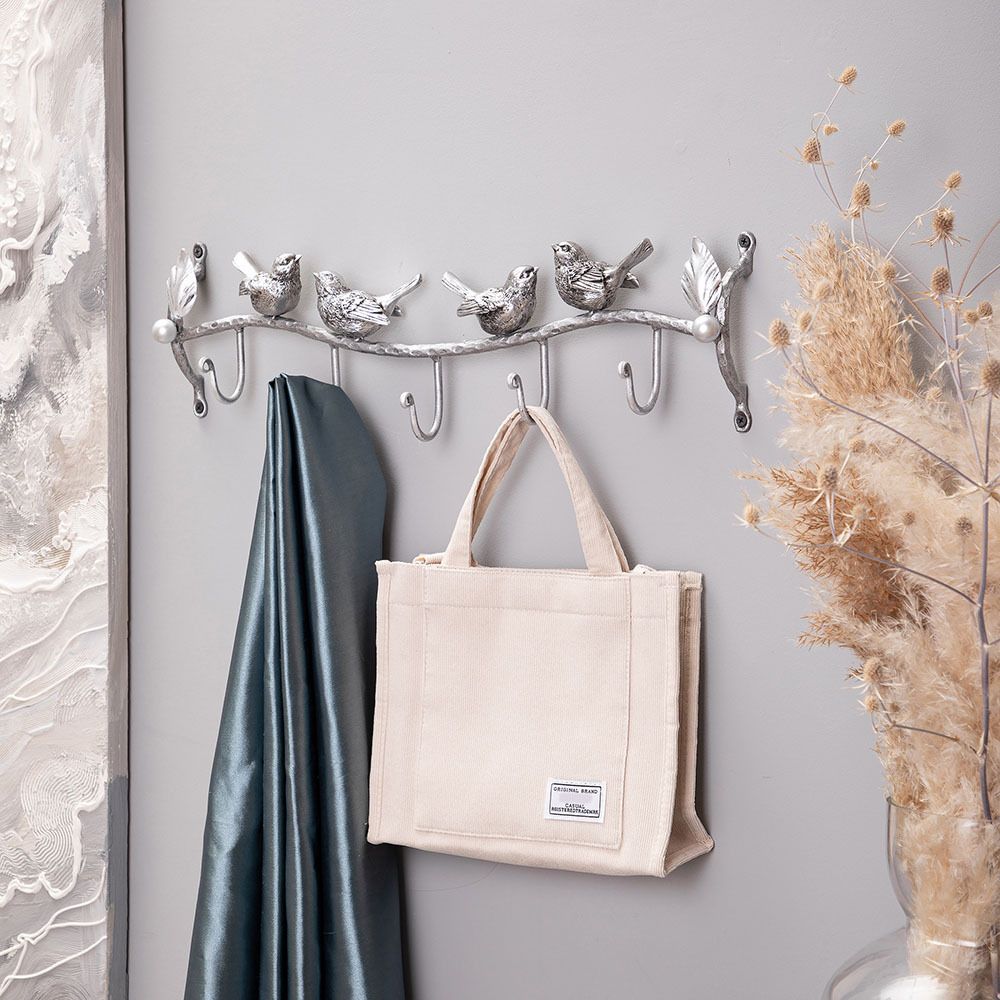 Вешалка настенная Терра Блесс Античное серебро