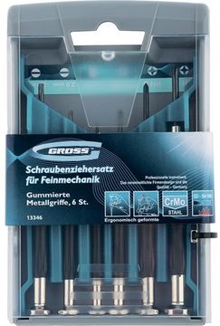 Набор отверток для точной механики 6 шт GROSS 13346