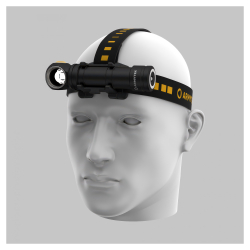 Налобный фонарь Armytek Wizard C2 Pro Max Magnet USB LR (теплый свет) - легкое управление одной кнопкой, простота использования сразу из коробки.