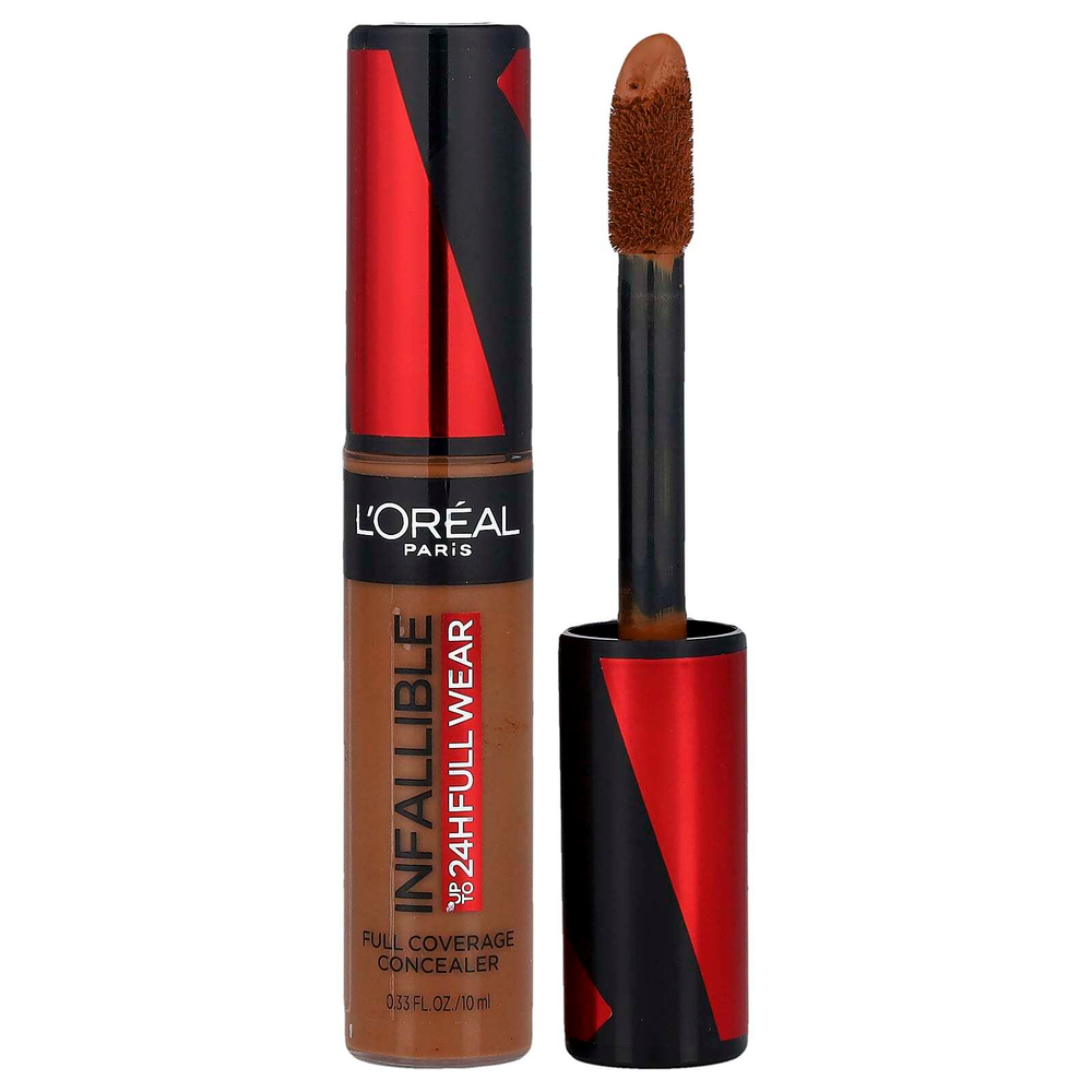 L'Oréal, Infallible, консилер для полного покрытия, 420 какао, 10 мл (0,33 жидк. Унции)