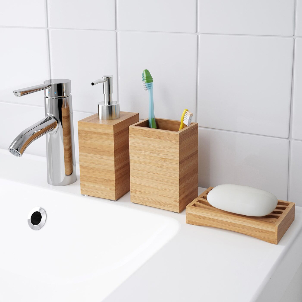 IKEA DRAGAN  (ИКЕА ДРАГАН)  -  Мыльница, бамбук