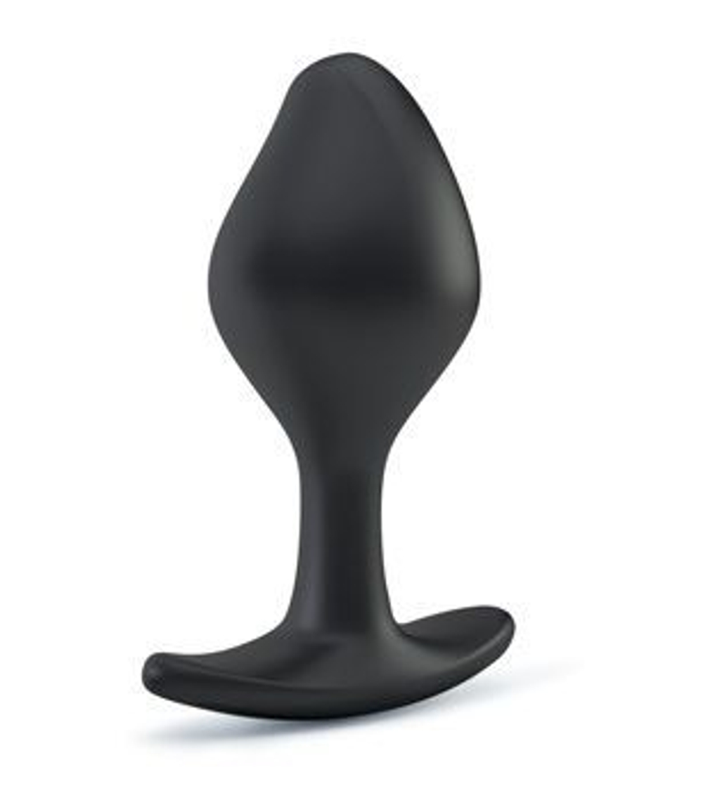 Анальная пробка Rocking Force S для электростимуляции - 9,5 см. (Цвет: черный)