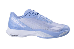 Женские теннисные кроссовки Babolat Jet Mach 4 Clay - lavender/white